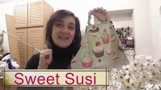 tutorial Grembiule Bambina con Cartamodello GRATIS  cucito creativo Sweet Susi [upl. by Asserak244]