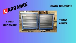 2 Rolling Tool Chest  7 Drawer amp 5 Drawer Deep Chest [upl. by Edveh]