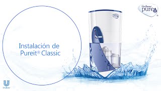 Instalación de Pureit® Classic [upl. by Leena422]