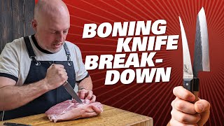 Honesuki vs Flexible Boning Knife  BONING KNIFE SUPER COMPARISON [upl. by Venuti]