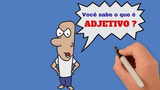 ADJETIVO  O que é Tipos e Flexão  Parte 1 I Português Online [upl. by Aihseyt]