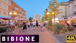 Bibione Italy July 2024 Walking Tour 4K UHD [upl. by Hoffman788]