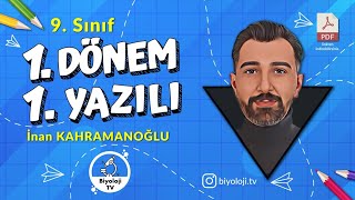 9Sınıf Biyoloji 1Dönem 1Yazılı   PDF  20242025 [upl. by Suired456]