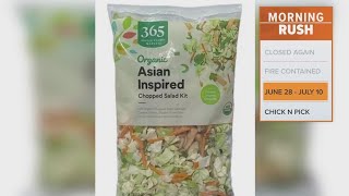 Whole Foods issues voluntary recall for salad kit [upl. by Trab]