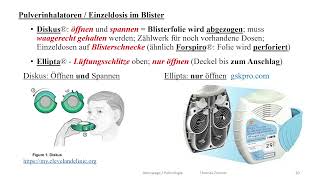 Therapie Asthma  COPD Devices  Treibgaserosole und Pulverinhalatoren [upl. by Oigufer]