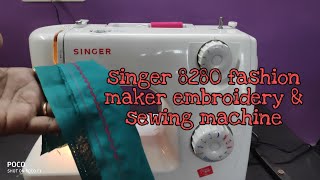 8280 singer fashion maker sewing machine [upl. by Nywles]