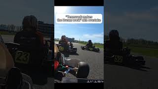 Bump Drafting in Karting Works Perfectly automobile karting racing [upl. by Nama297]