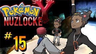 Pokemon Y Nuzlocke Playthrough Part 15 Gym Leader Grant [upl. by Nilam]