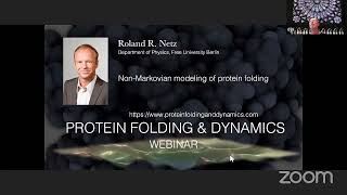 Roland Netz 11722 NonMarkovian modeling of protein folding [upl. by Leora416]