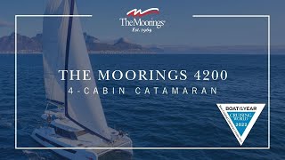 The Moorings 4200  4 Cabin Catamaran  2022 Boat of the Year [upl. by Collimore]