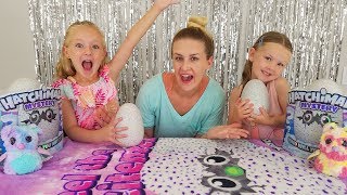 Opening Hatchimals Mystery Eggs Surprise Eggs Unboxing [upl. by Llednov]