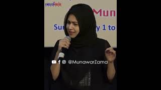 The art of public speaking munawarzama youtubeshorts motivation [upl. by Idden50]