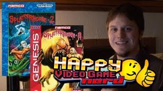 Splatterhouse Retrospective Part 2 of 2 Gen  Happy Video Game Nerd [upl. by Alemaj]