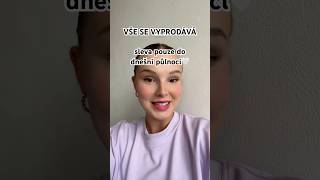 Narozeniny slavíte se mnou🥹 DĚKUJI 🤍 wwwrendysshopcz 📦 smallbusines [upl. by Ajidahk]