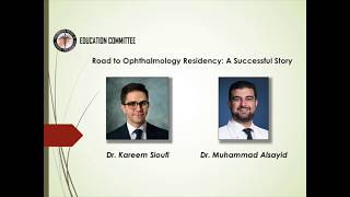 Road to Ophthalmology Residency A Successful Story [upl. by Anitnas554]