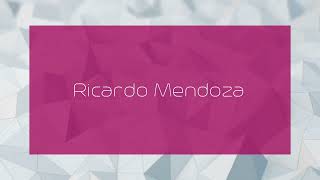 Ricardo Mendoza  appearance [upl. by Ire]