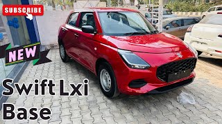 Swift lxi base model 2024  Detailed ReviewFeatures Onroad price [upl. by Vikki728]