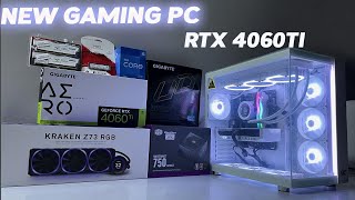 New Gaming PC with Rtx4060Ti Gigabyte Aero Build [upl. by Allix]