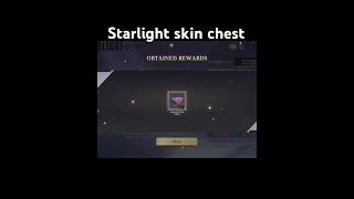 Starlight random skin chest mobilelegends mlbb [upl. by Ahilam]