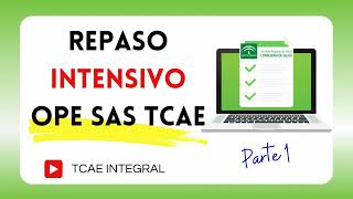 📚REPASO INTENSIVO 💥OPE SAS TCAE INTEGRAL Estructura posibles preguntas con ejemplos y más [upl. by Adirf202]