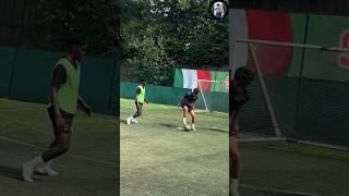 INSANE NUTMEG SKILL football futbol soccer skills footballtactics footballshorts nutmegs [upl. by Afatsuom414]