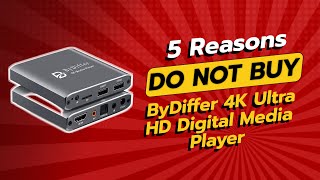 DONT BUY ByDiffer 4K Ultra HD Media Player Until You Watch This ⚠️📺 [upl. by Gill]