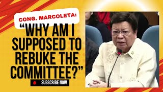 FULL HEARING Congressman Marcoleta Ousted from the House Committee  Philippine Pulse [upl. by Violetta]