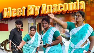 MEET MY ANACONDA  SARMESH COMEDY PRANK VIDEO  NAGAI 360 HEAD [upl. by Newfeld651]