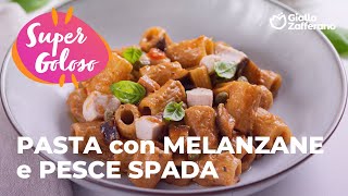 PASTA con CREMA di MELANZANE e PESCE SPADA❤️🍝 adv [upl. by Ahsed]