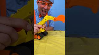 Construction Vehicle Sounds Toy Play ASMR with Blippi blippi shorts [upl. by Conover848]