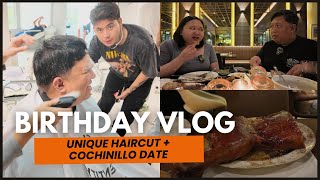 FRESH Haircut at Identity Studio amp TASTY Lechon Feast at Cochi Bistro  A Day in the Life 2024 [upl. by Atinal]