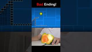 Cube Trap Bad Ending In Geometry Dash 😱 [upl. by Ciryl475]