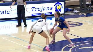 Wayzata Girls Basketball  Sarah Hydes OneHanded Layup [upl. by Shirlie]