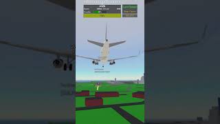 A320 Butter landing in PTFS Roblox [upl. by Attenyl]