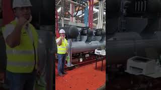 Dunham bush water cooled magnetic chiller factory testing [upl. by Goodhen]