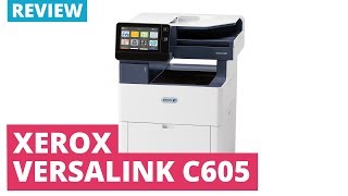 Printerland Review Xerox Versalink C605 Series A4 Colour Multifunction Laser Printer [upl. by Nosae940]