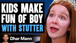 Kids MAKE FUN OF Boy With STUTTER They Live To Regret It  Dhar Mann [upl. by Rothmuller]