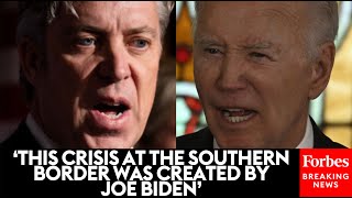 WATCH Andy Ogles Throws Major Accusations At Biden In Ferocious Attack On Democrats Border Policy [upl. by Irak]