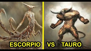 ESCORPIO vs TAURO ¿quién es el más fuerte signo poderoso zodiaco [upl. by Maisel740]