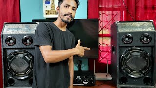 Clarion jm 20603 Dj speaker sound Testing Clarion Dj sound Testing Video clarion dj sound review [upl. by Melantha621]