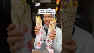 RM8 huge chicken shawarma at Lazeez Arabic Restaurant and Grill [upl. by Merna]