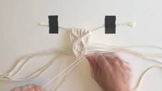 DIY by Fibre Mood TIA bag in macramé [upl. by Gilroy]