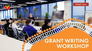 A look inside NSWALCs Grant Writing Workshops [upl. by Filia667]