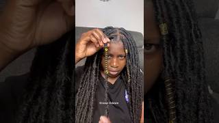 Locs AccessoriesFaux locs jewelry How To crochet individual faux locs [upl. by Reidid]