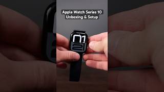 Unboxing amp Setup of the Apple Watch Series 10 46MM with Ink Sport Loop apple appleunboxing [upl. by Akiret597]