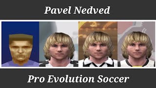 Pavel Nedved  Stats Evolution  Winning Eleven 4 ao PES 2009  PS1 e PS2 [upl. by Acisseg]