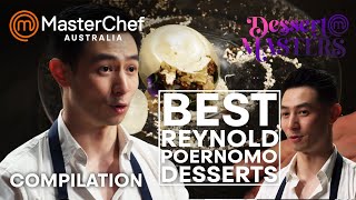 Best Reynold Poernomo Desserts  MasterChef Australia Dessert Masters  MasterChef World [upl. by Leinahtam]