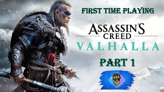 Assassins Creed Valhalla game play PT 1 [upl. by Aneema]