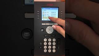 9611 Avaya Phone How To Add Contact amp Explain Presence [upl. by Carbrey]