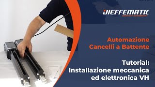 Tutorial Installazione Meccanica ed Elettronica del Kit VH per Automazione Cancelli a Battente [upl. by Faulkner]